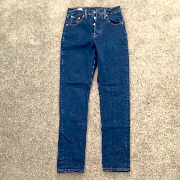 Levi's | Jeans | Levis 5 S Skinny Jeans High Waist Size 23x28 | Poshmark
